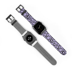 Abstract Print Lavender Smartwatch Strap by etchd, view 10