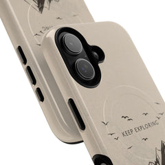 Explorer Magnetic Phone Case by etchd, view 87