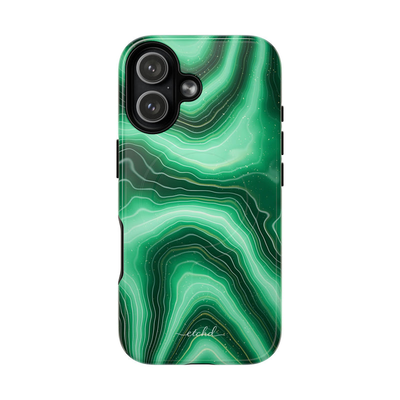 Emerald Magnetic Phone Case by etchd, view 25
