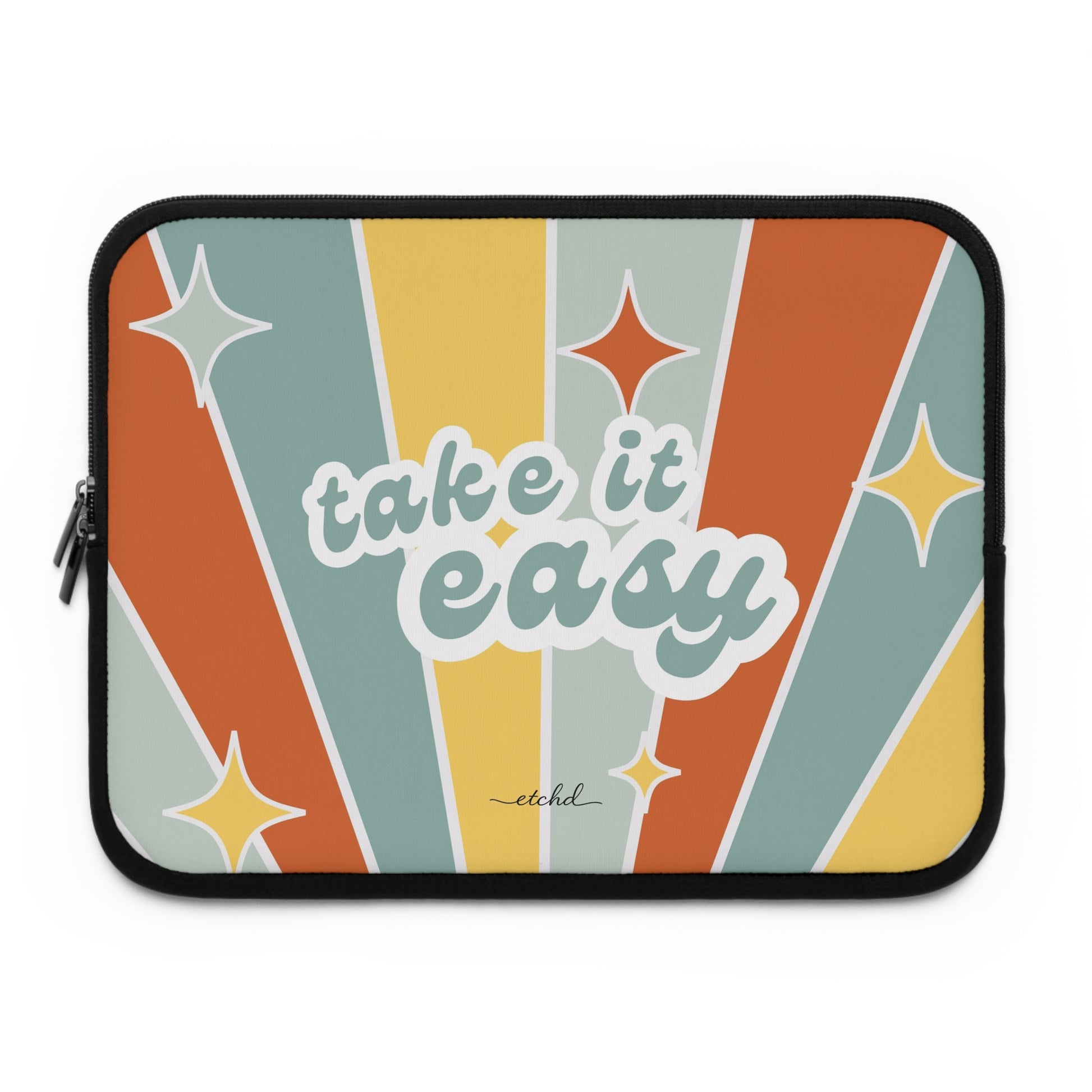 Take It Easy Laptop Sleeve by etchd
