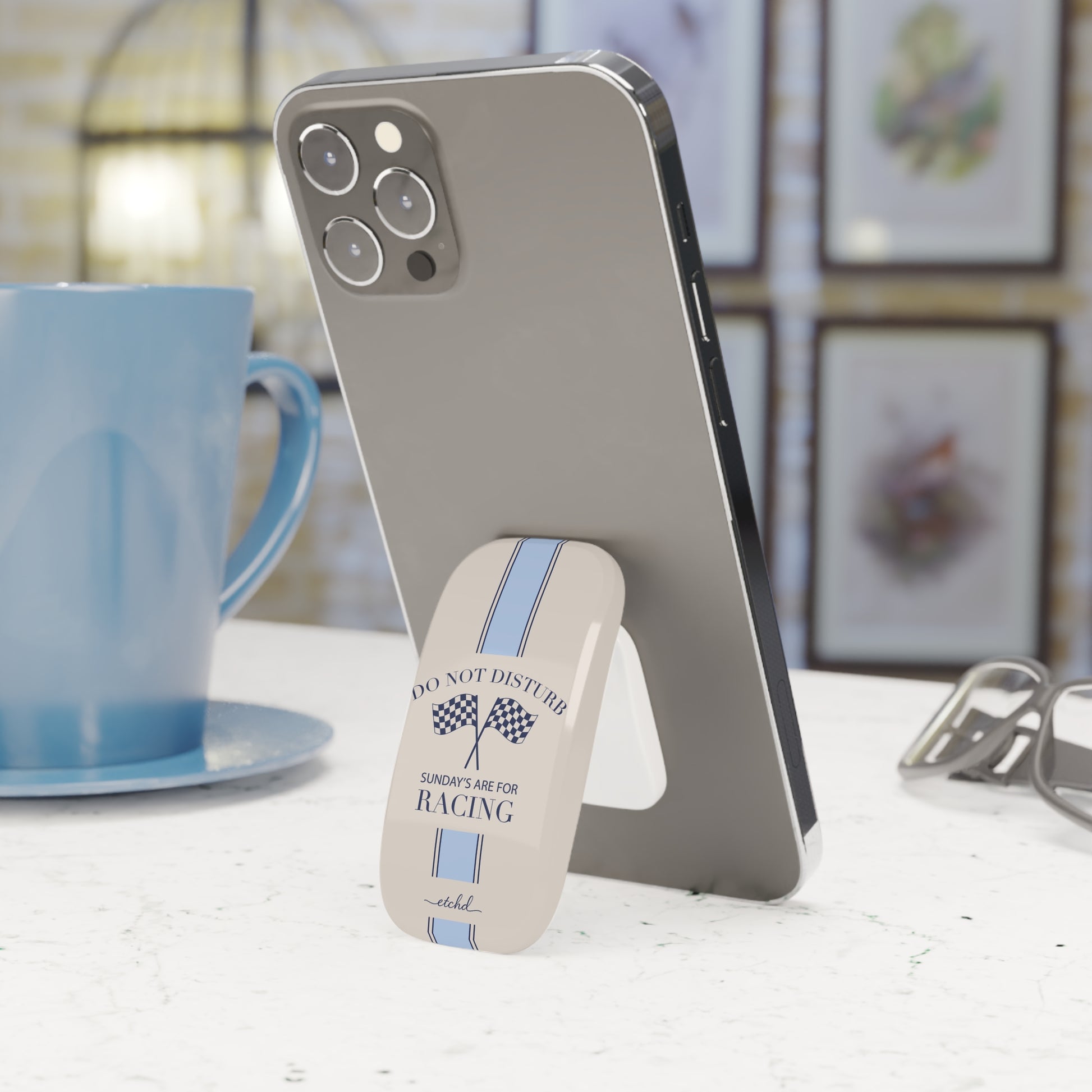 DND Sunday Click-On Phone Grip by etchd, view 2
