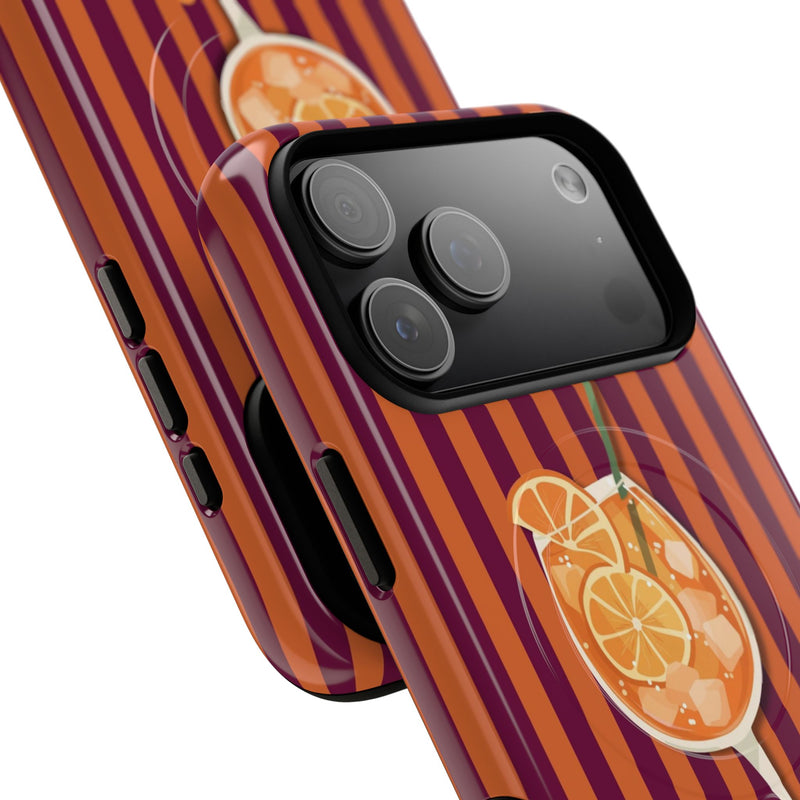 Summer Spritz Magnetic Phone Case by etchd, view 70