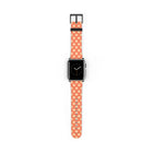 Peach & Coral Polka Dot Smartwatch Strap