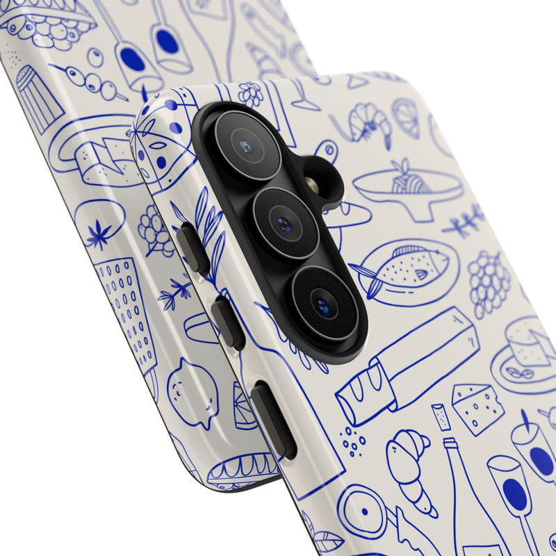 Food Pattern Phone Case by etchd, view 209