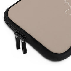 Line Profile Laptop Sleeve by etchd, view 2