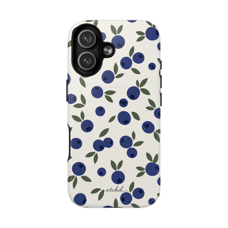 Blueberry Magnetic Phone Case by etchd, view 25