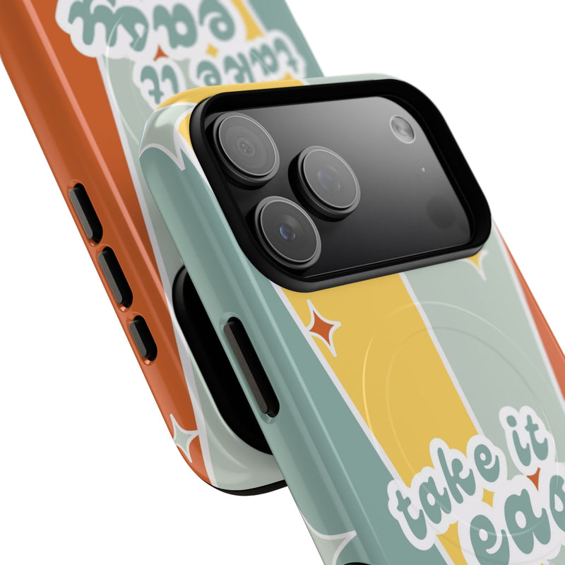Take It Easy Magnetic Phone Case by etchd, view 70