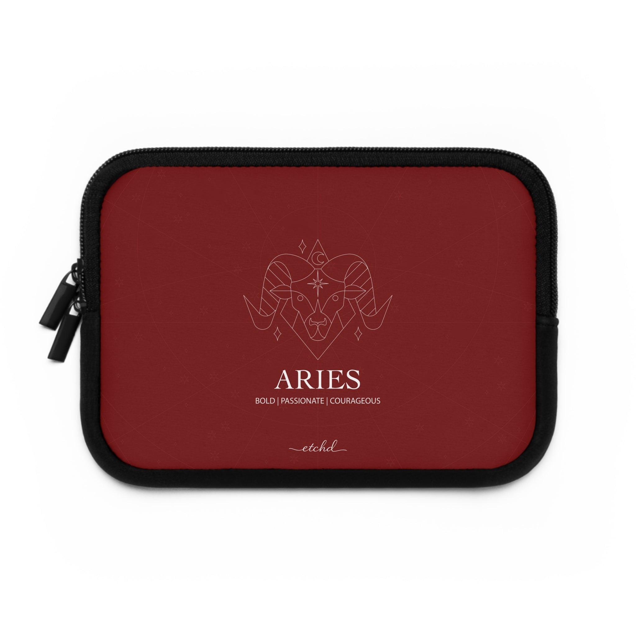 Aries Laptop Sleeve by etchd, view 2