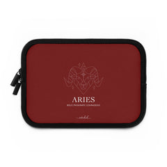 Aries Laptop Sleeve by etchd, view 2