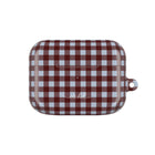 Blue & Cherry Gingham Custodia per AirPods