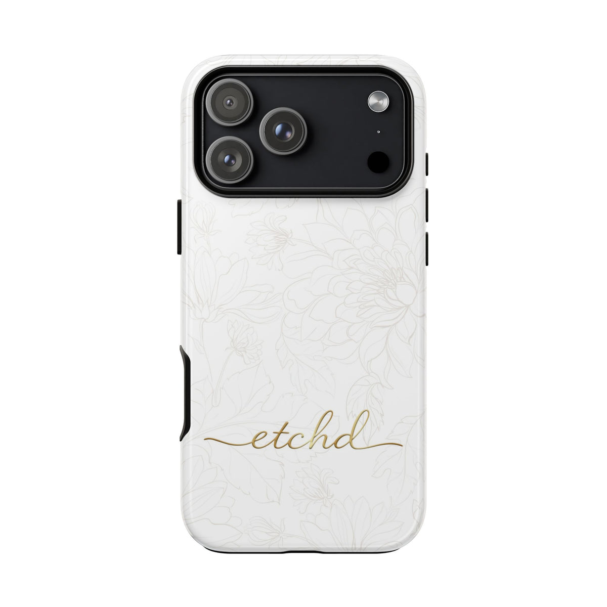 Etchd Signature White Phone Case by etchd, view 59