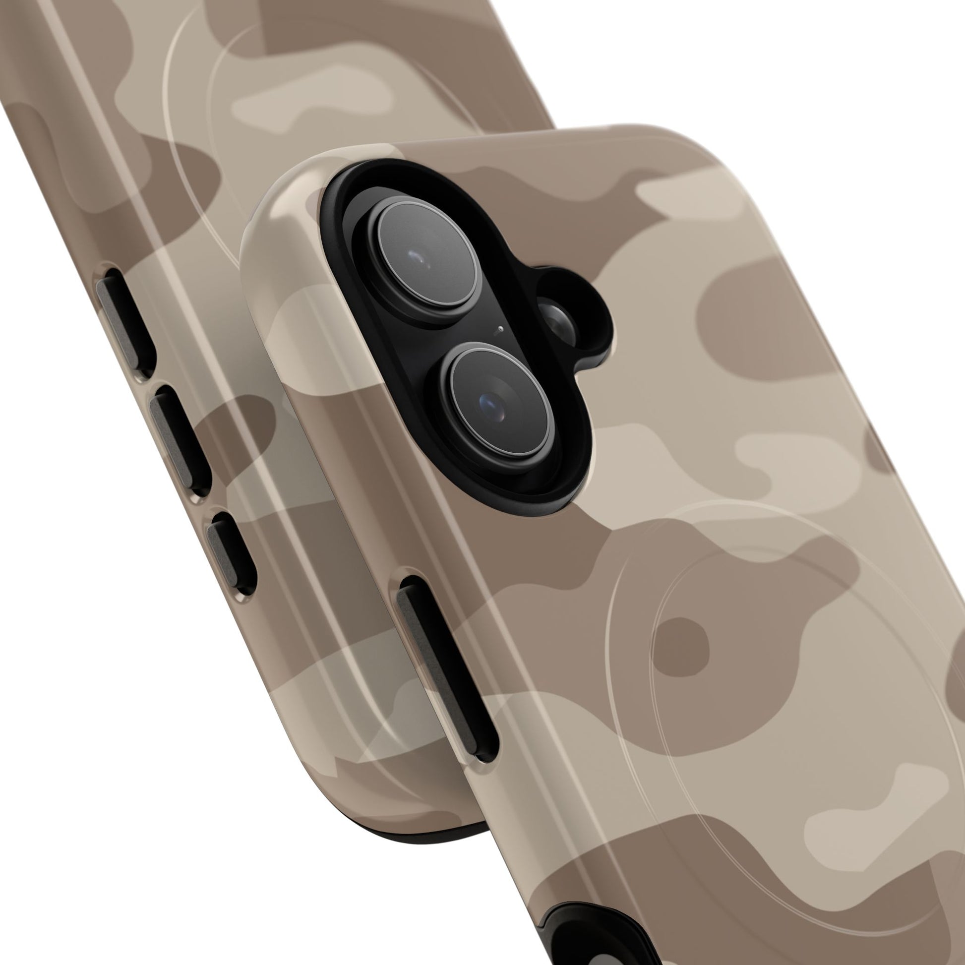 Beige Camo Magnetic Phone Case by etchd, view 87