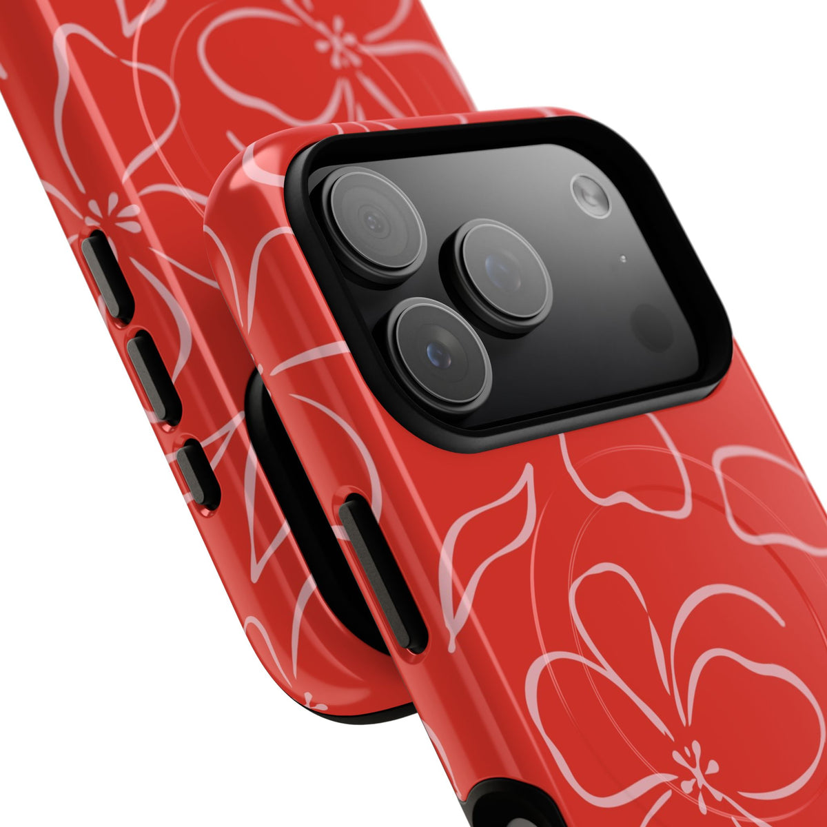 Poppy & Blush Floral Magnetic Phone Case by etchd, view 99