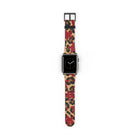 Leopard & Red Stars Smartwatch Strap
