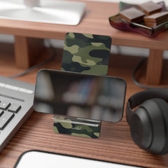 Green Camo Phone Stand by etchd, view 4