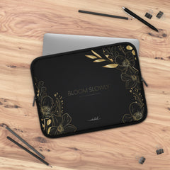 Bloom Slowly Laptop Sleeve by etchd, view 5