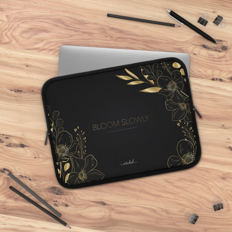 Bloom Slowly Laptop Sleeve-zoom-