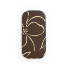 Butter & Brown Floral Click-On Phone Grip