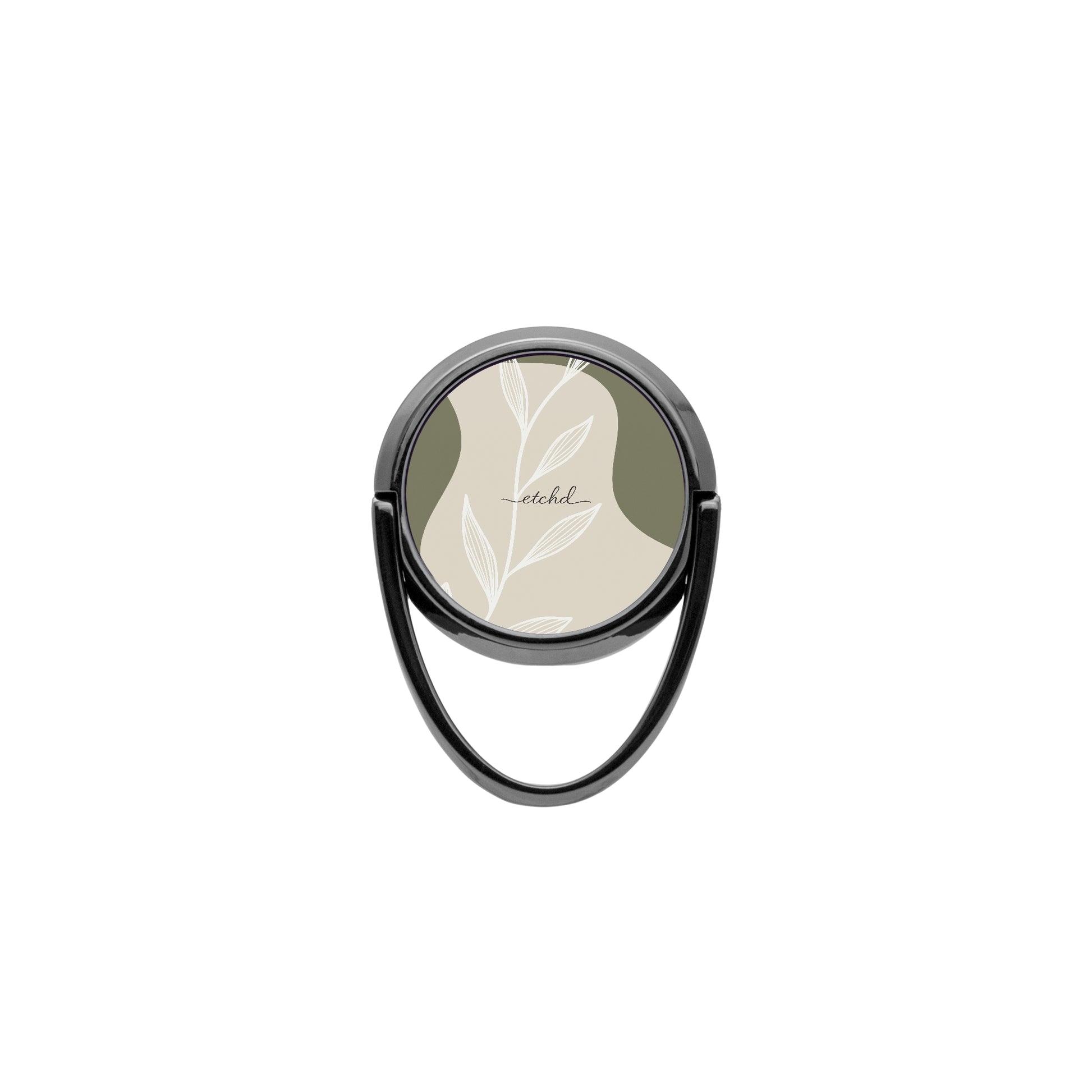 Olive Leaf Phone Ring Holder by etchd, view 4
