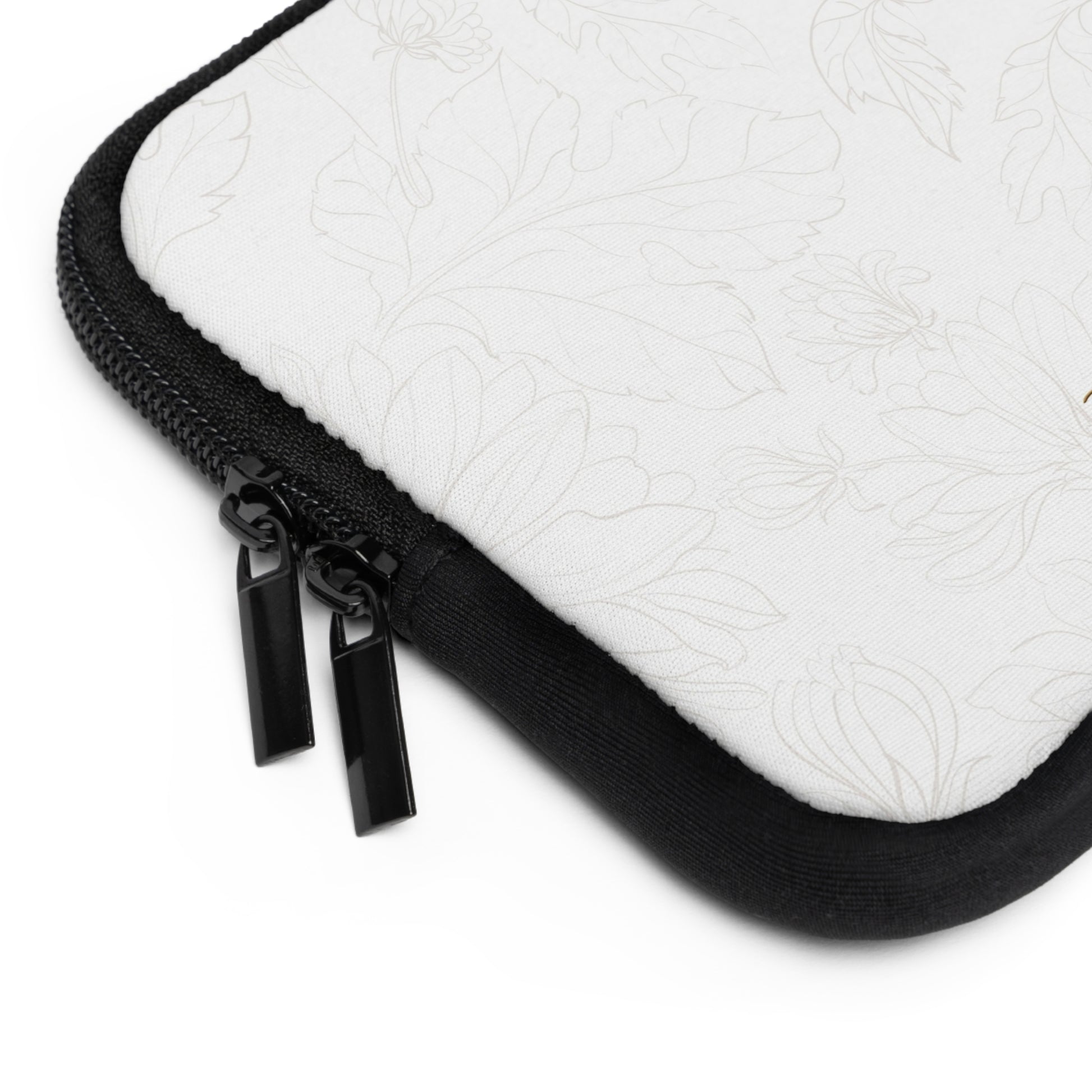 Etchd Signature White Laptop Sleeve by etchd, view 2