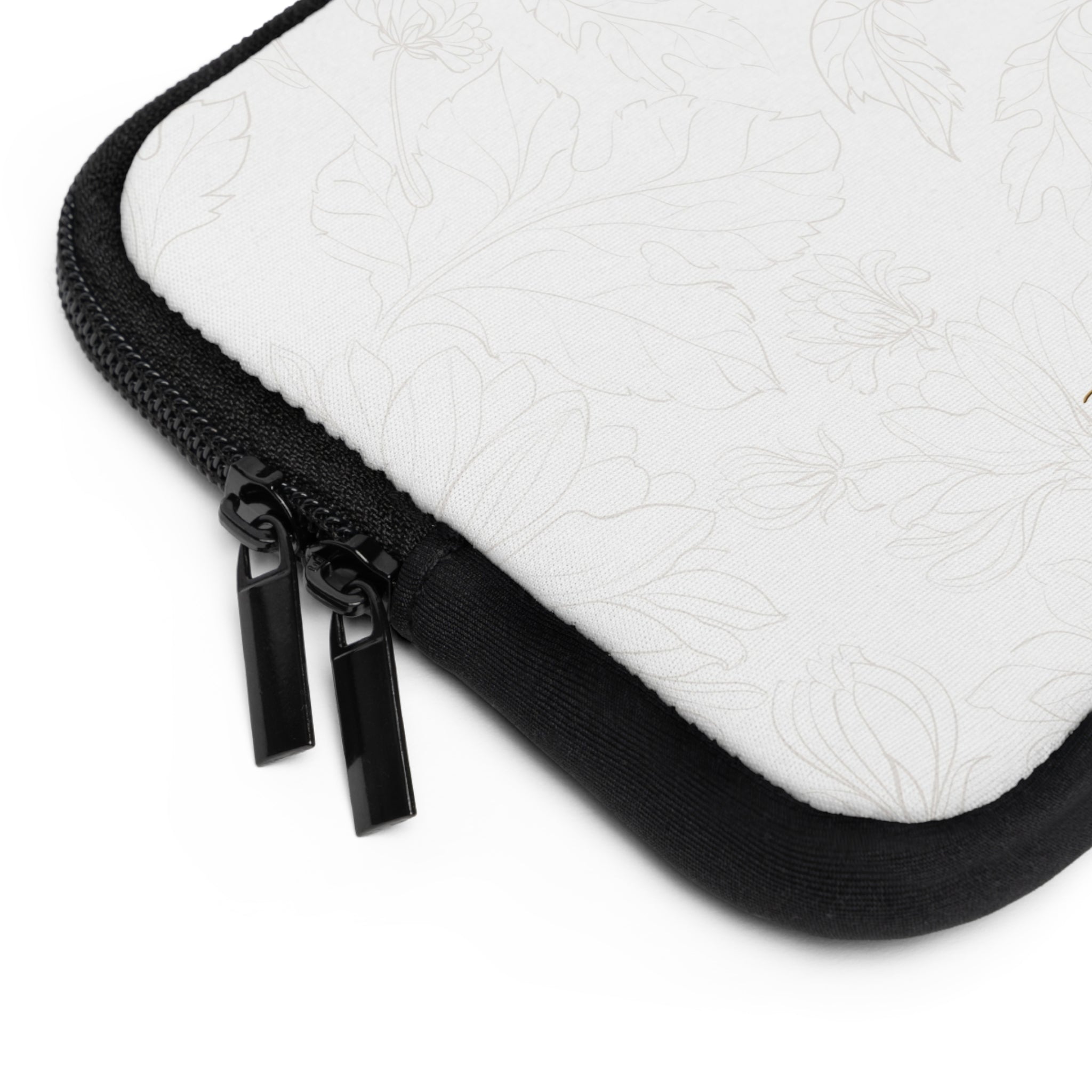 Etchd Signature White Laptop Sleeve