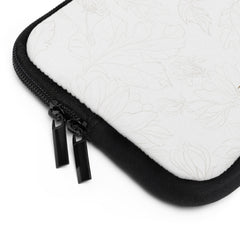 Etchd Signature White Laptop Sleeve by etchd, view 2