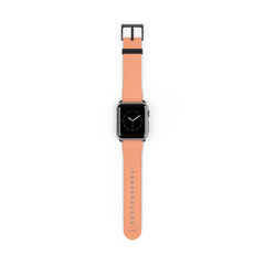 Coral And Peach Smartwatch Strap by etchd