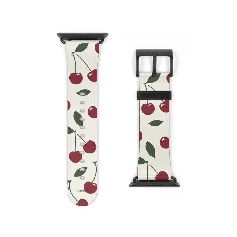 Cherry Smartwatch Strap by etchd, view 9
