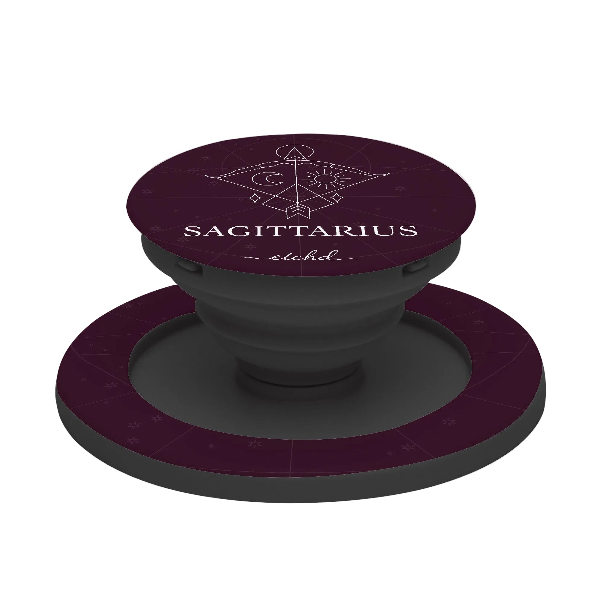Sagittarius Phone Grip And Stand by etchd, view 6