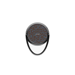 Espresso & Cerulean Floral Phone Ring Holder by etchd, view 4
