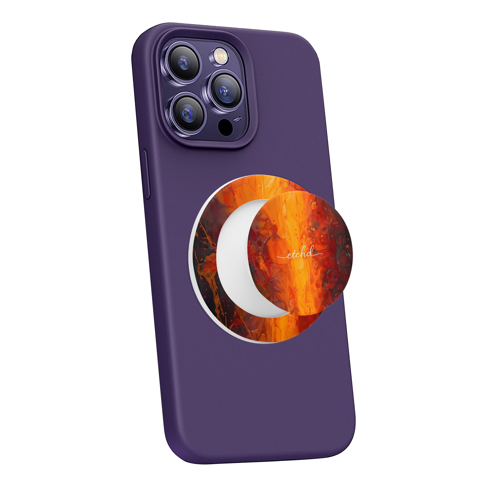 Molten Core Phone Grip And Stand by etchd, view 7