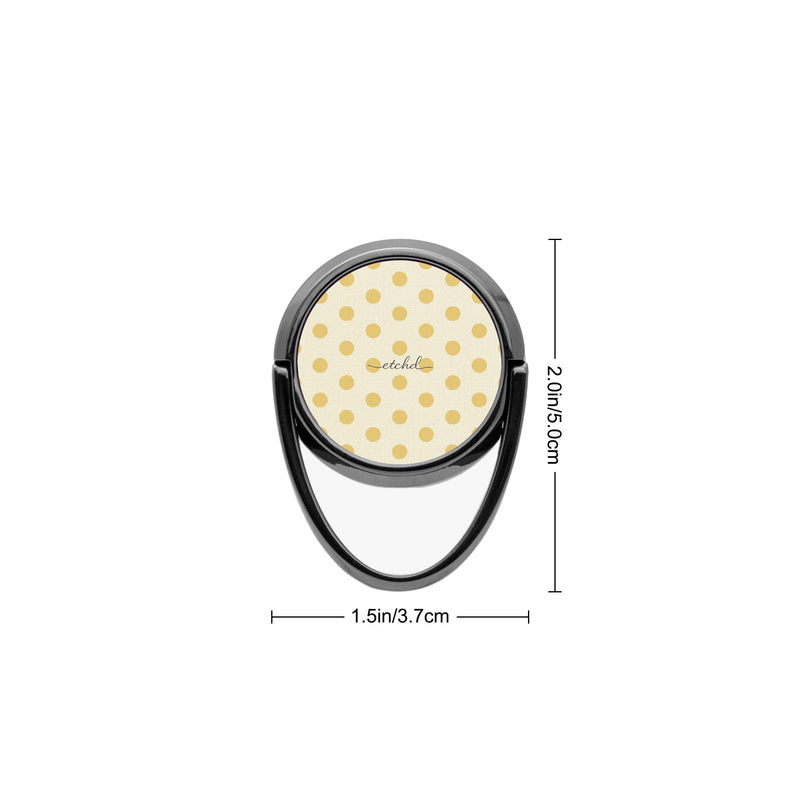 Butter Polka Dot Anneau de Maintien Téléphone-zoom-