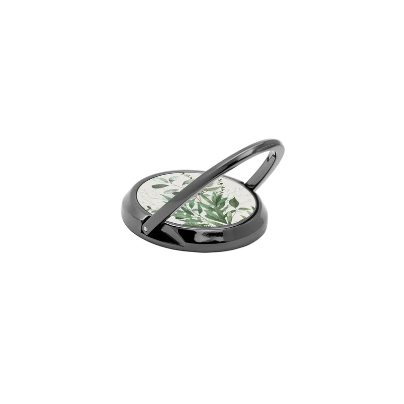 Botanical Leaf Phone Ring Holder-zoom-