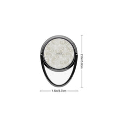 Beige Paisley Phone Ring Holder by etchd, view 3