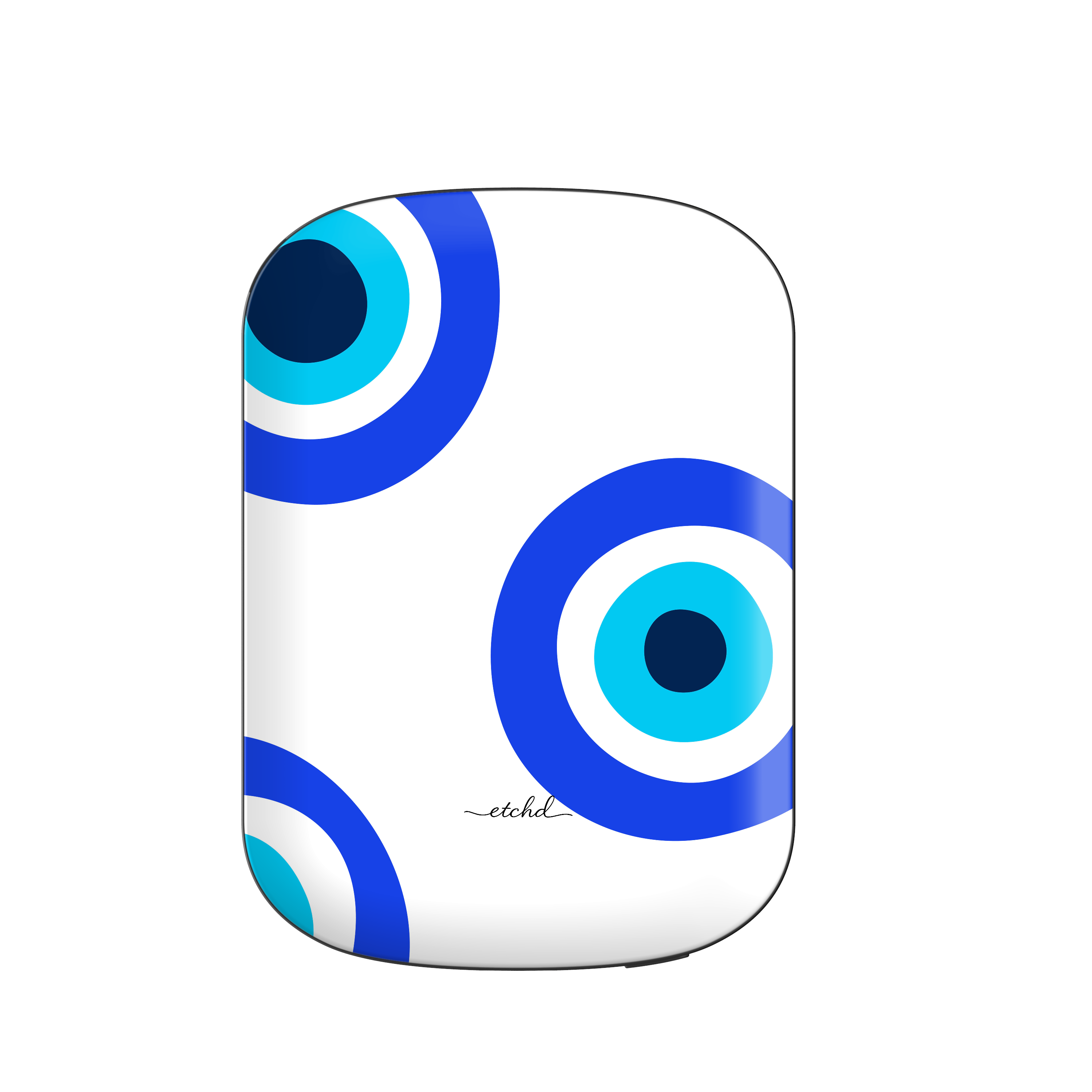 Abstract Evil Eye Magnetic Powerbank by etchd