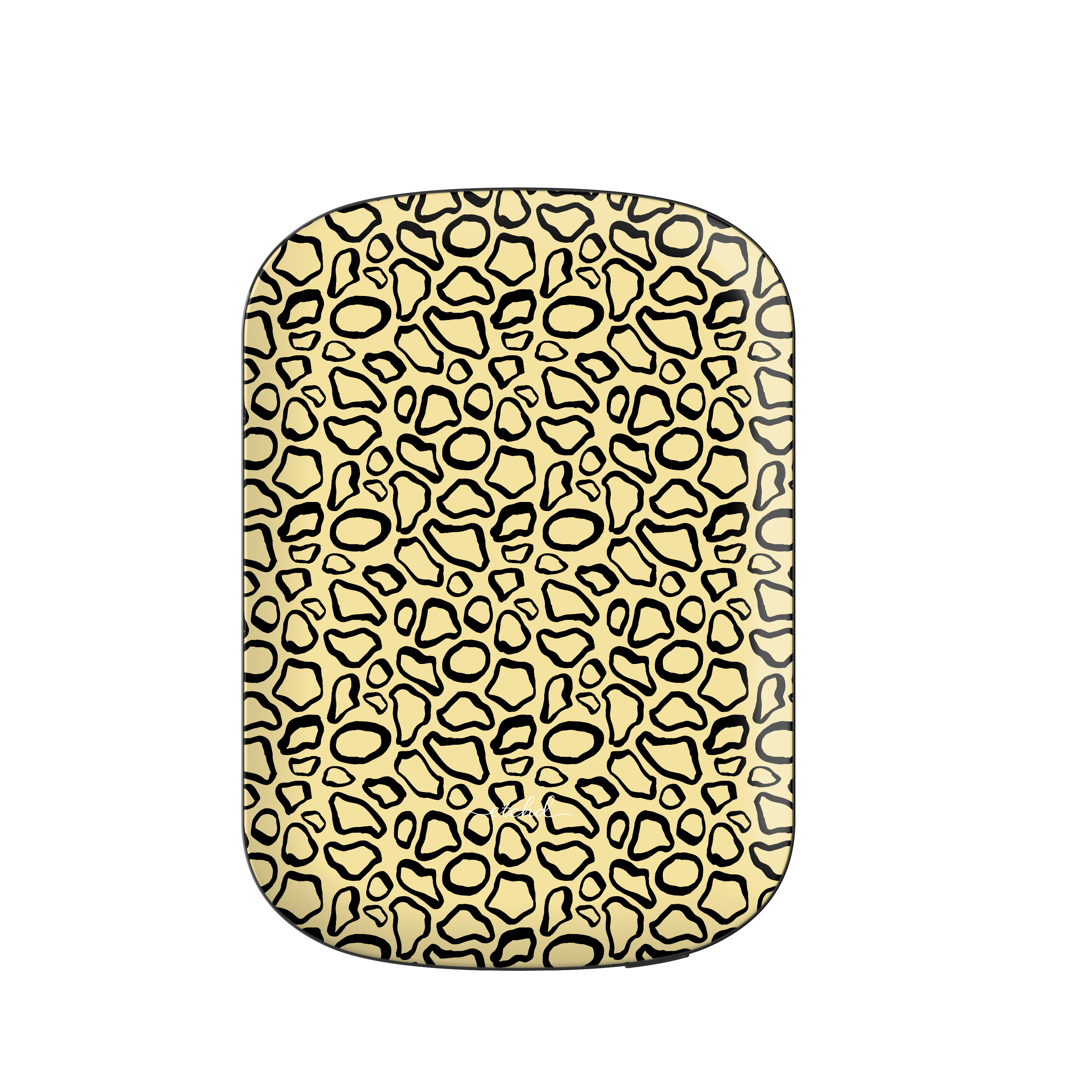 Abstract Print Butter Magnetic Powerbank by etchd