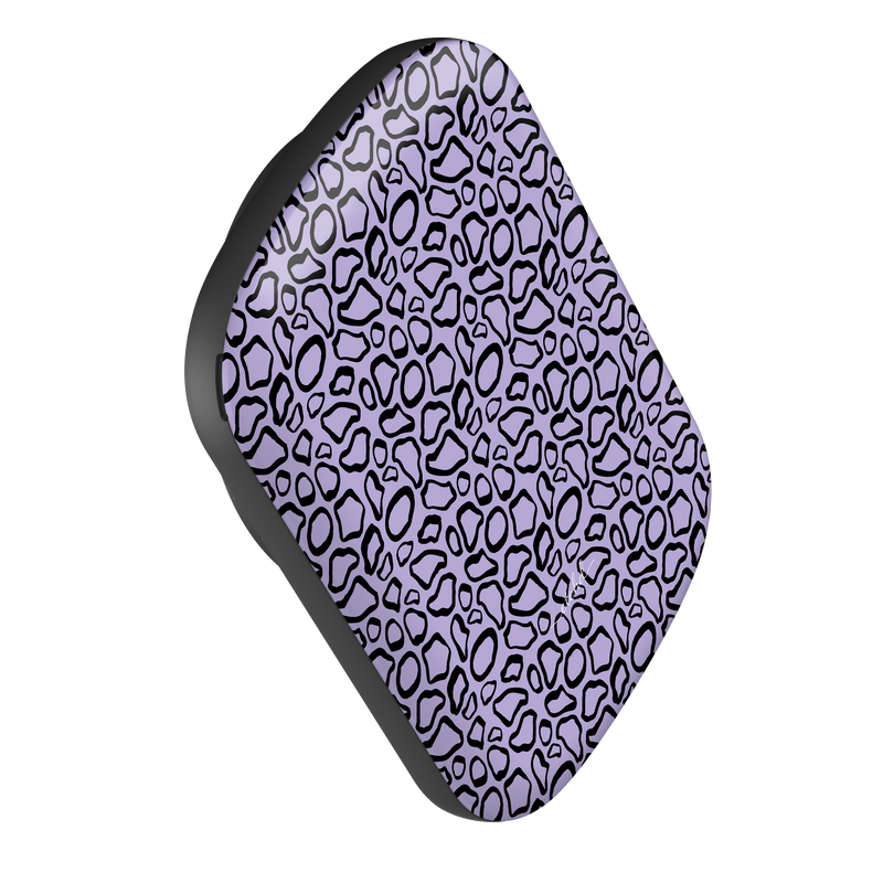 Abstract Print Lavender Magnetic Powerbank by etchd, view 3