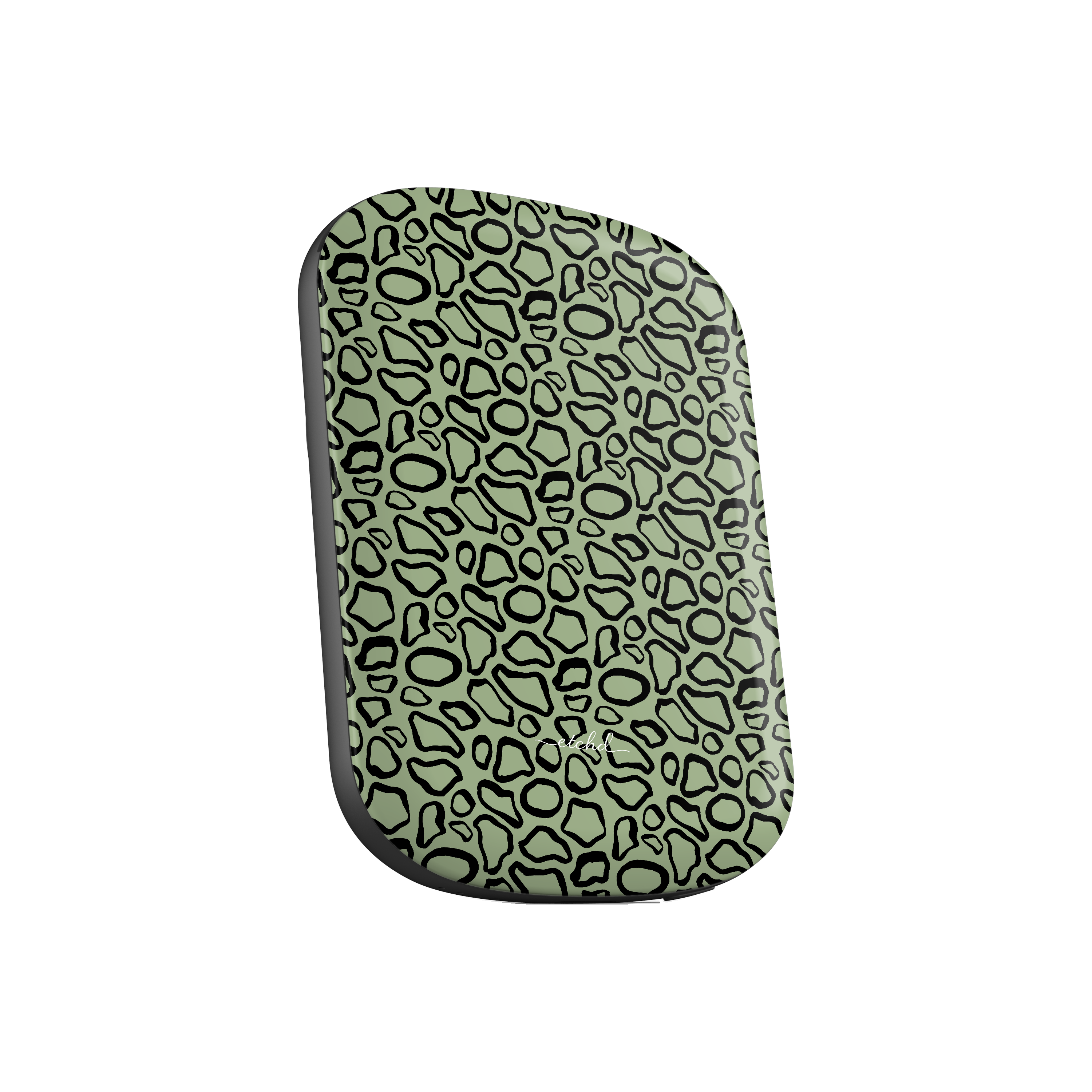 Abstract Print Sage Magnetic Powerbank by etchd, view 2