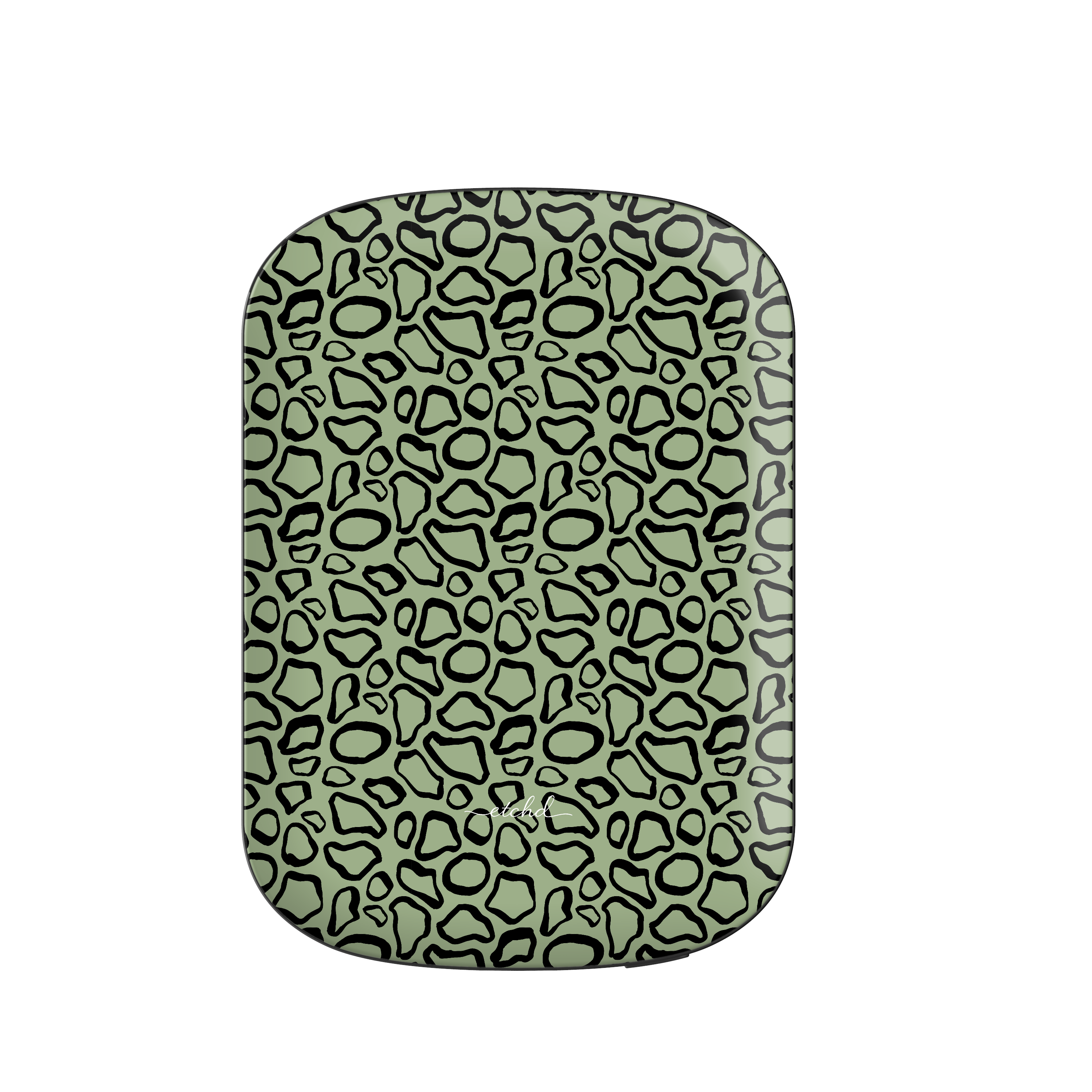 Abstract Print Sage Magnetic Powerbank by etchd