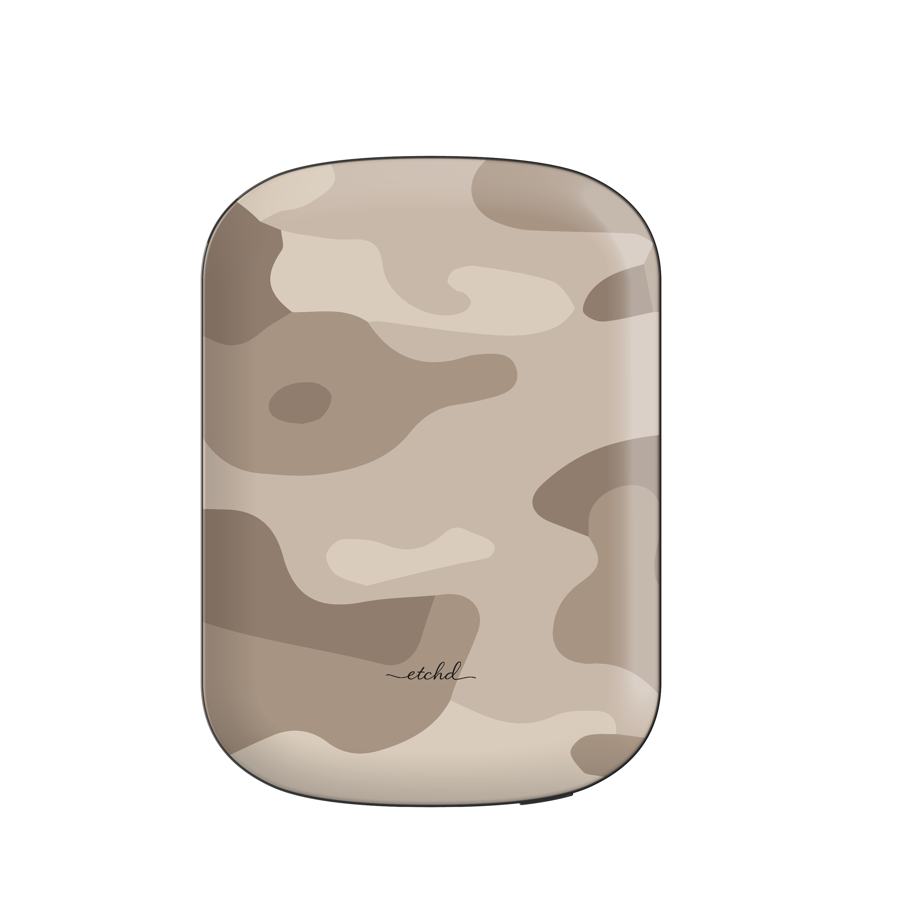 Beige Camo Magnetic Powerbank by etchd