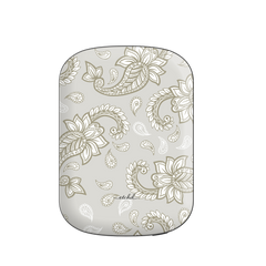 Beige Paisley Magnetic Powerbank by etchd