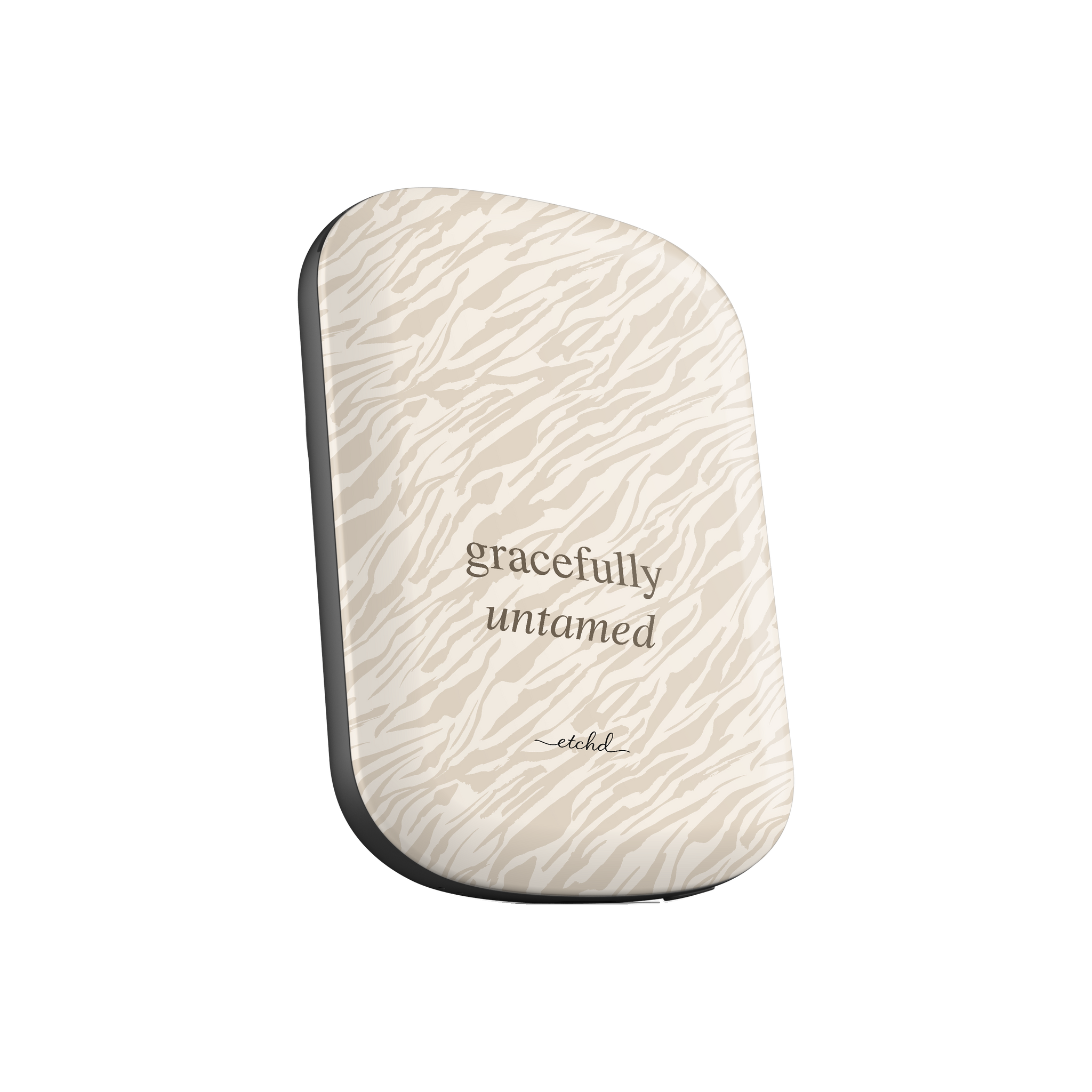 Beige Zebra Magnetic Powerbank by etchd, view 2