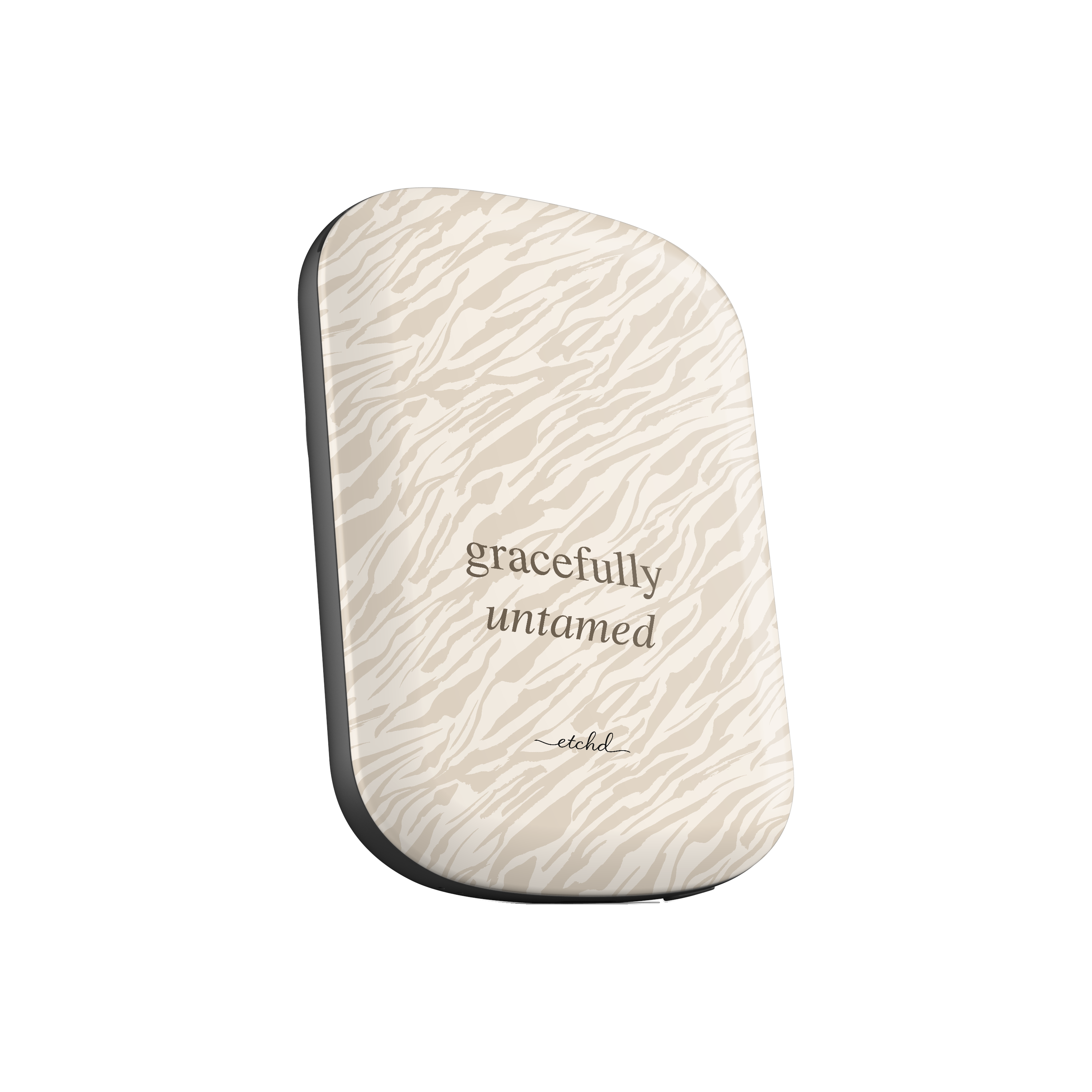 Beige Zebra Magnetic Powerbank by etchd, view 2