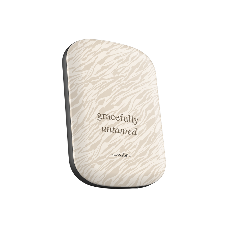 Beige Zebra Magnetic Powerbank by etchd, view 2