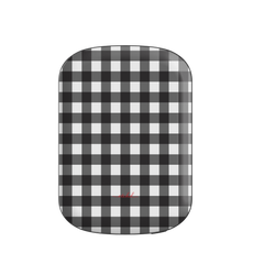 Black & White Gingham Magnetic Powerbank by etchd