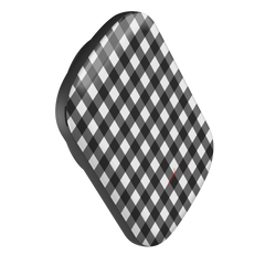 Black & White Gingham Magnetic Powerbank by etchd, view 3