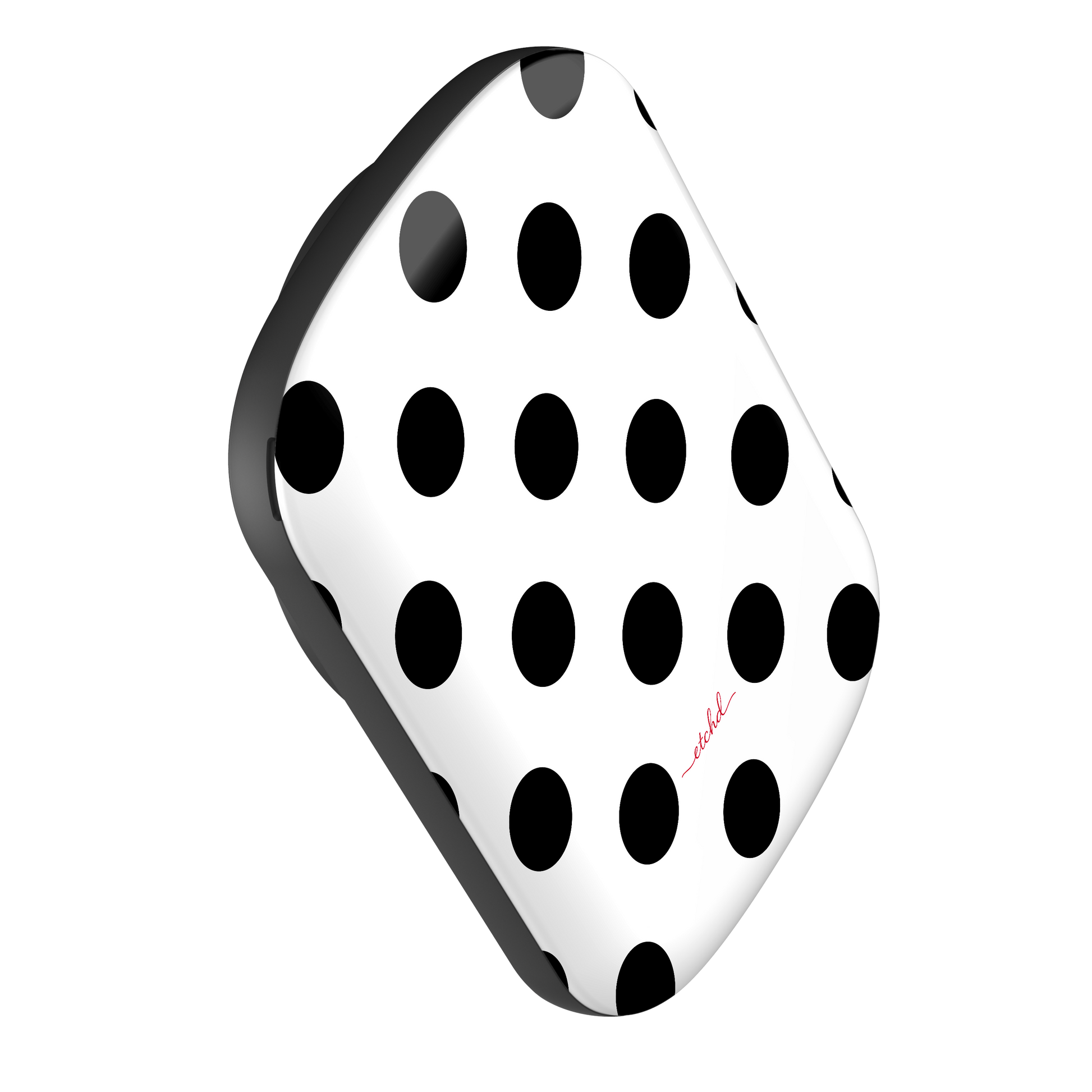 Black & White Polka Dot Magnetic Powerbank by etchd, view 3