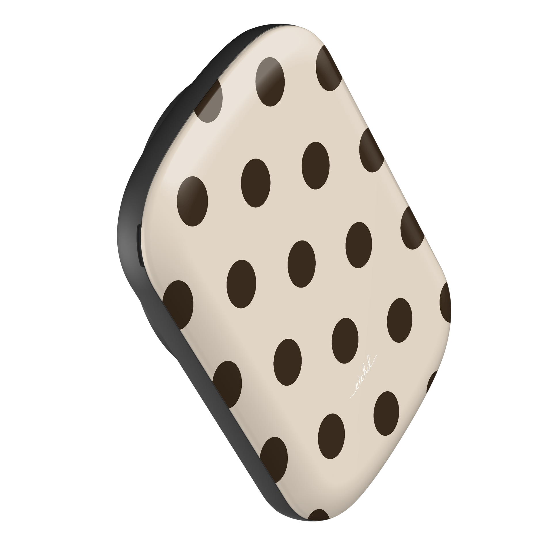 Brown Polka Dot Magnetic Powerbank by etchd, view 3