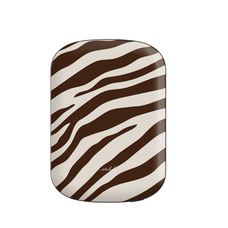 Brown Zebra Magnetic Powerbank by etchd