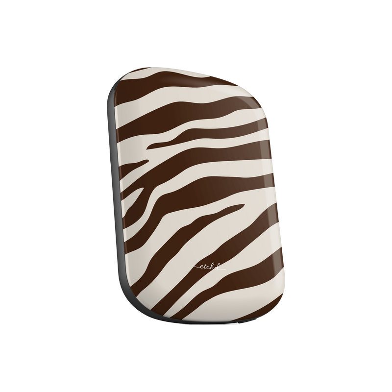 Brown Zebra Magnetic Powerbank by etchd, view 2